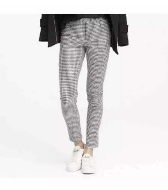 Banana republic hotsell checkered pants
