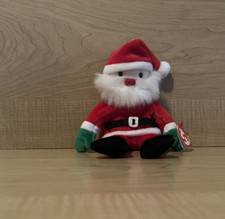 Original Santa Beanie Baby, in storage since purchase in 1998