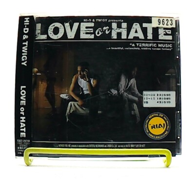 LOVE or HATE [CD][OBI] TWIGY HI-D&TWIGY /R&B, HIP-HOP, RAP /J-POP