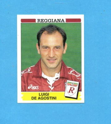 PANINI CALCIATORI 1994-95- Figurina n.290- DE AGOSTINI -REGGIANA-NEW VELINA