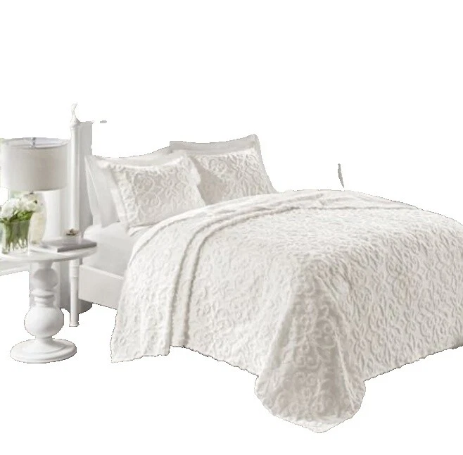 Cubrecamas Floral sintético