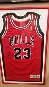 jordan framed jersey