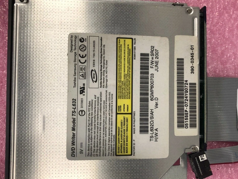 390-0345 SUN DVD-RW Assembly, RoHS:YL - Image 3 of 4