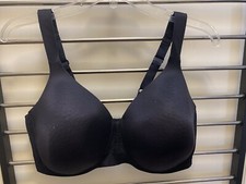 Vanity Fair 40D Beyond Comfort Full Figure Wirefree Bra 71282 Black