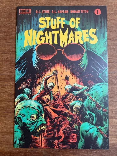 Stuff Of Nightmares 1 BOOM! Studios R L Stine Horror CON 2022