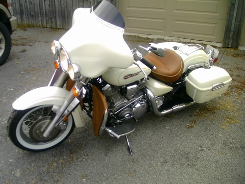 YAMAHA V STAR 1100 ENGINE GUARD SOFT LOWERS CHAPS - Picture 7 of 11
