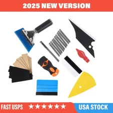 29Pc Car Window Tint Kit Vehicle Glass Protective Film Wrapping Installation Set