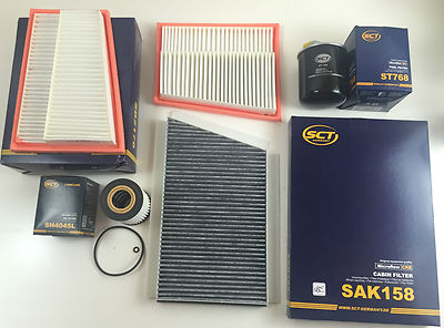 Kompressor 1796 Ccm Filter Filter-Set Für Mercedes W203/S203/CL203