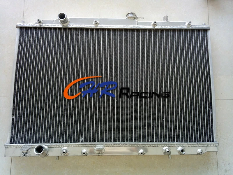 Aluminum Radiator For Honda Odyssey V6 3.5L 1999-2004 Auto 2000 2001 2002 2003 - Imagem 2 de 4