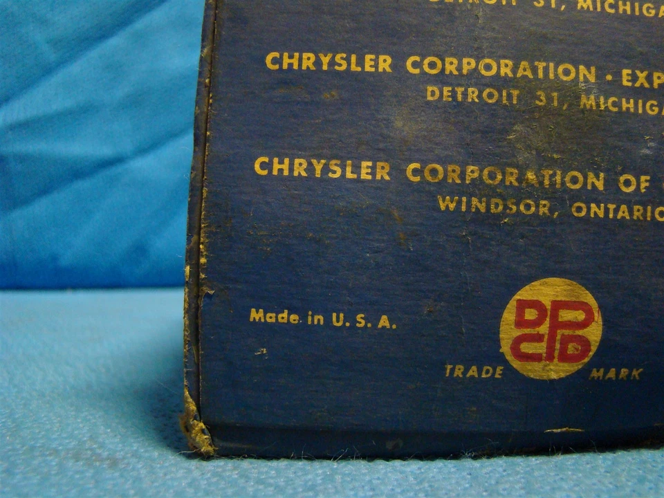 Filtro de filtro de aceite Dodge 1935-1940 nuevo de lote nuevo D11 DeLuxe Mopar Imperial Saratoga Foto 3 de 4