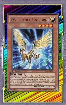 ZW-Lanze Einhorn ORCS-FR005 Licht Tier Effekt Level 4 YGO
