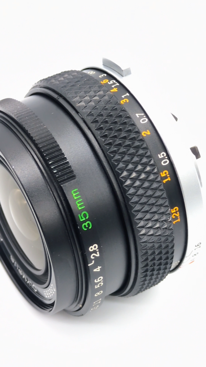 Video[MINT /hood] Olympus OM-SYSTEM G.ZUIKO AUTO-W 35mm f/2.8 Wide