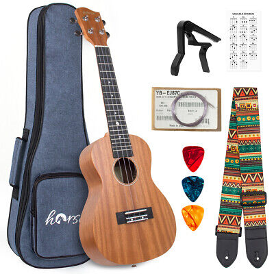 Ukulele 21 23 26 Inch Mahogany Hawaiian Guitar Kits For Xmas Decoration Gifts Ebay