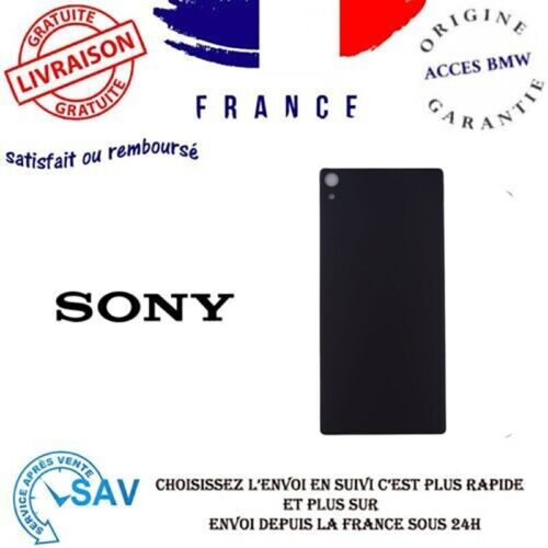 ✅ Vitre Arrière Back Cover Noir Pour Sony Xperia XA Ultra ✅ - Picture 1 of 1