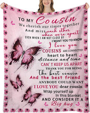 Cousin Gifts for Women, Cousin Gifts, Cousin Birthday Gifts for Women, Butterfly