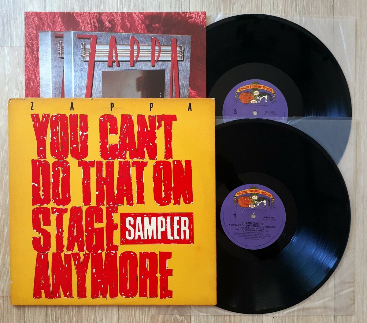 その他 3LP Frank Zappa You Cant Do That On Stage D174217 V	BARKING PUMPKIN US Vinyl /00600 FRANK ZAPPA You Can't Do That On Stage Anymore Sampler 1988 US