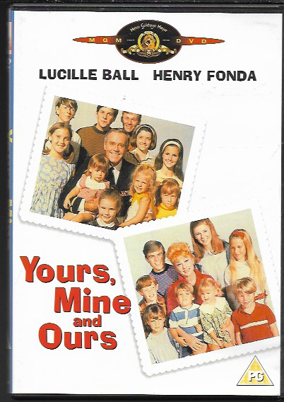 YOURS, MINE AND OURS GENUINE R2 DVD LUCILLE BALL HENRY FONDA
