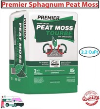 PREMIER HORTICULTURE 0128P 2.2 Cu Ft Sphagnum Peat Moss