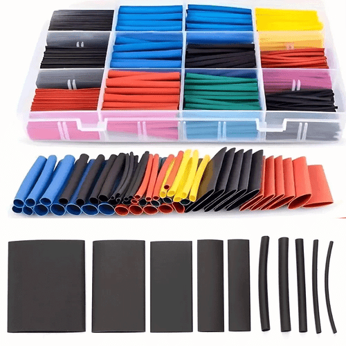 Schrumpfschlauch Set Sortiment Schrumpfschläuche 100 / 142 / 300 / 1000 tlg. - Bild 1 von 14