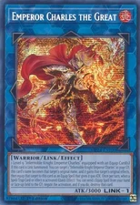 Yugioh! Emperor Charles the Great - MP24-EN100 - Prismatic Secret Rare - 1st Edi