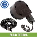 New Zing Ear ZE-268S5 4 Speed 5 Wire Ceiling Fan Pull Chain Switch Replacement