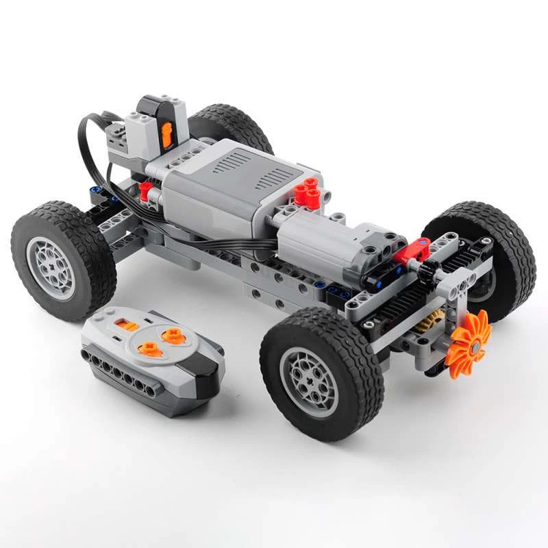 4WD RC Cars Chassis Electric Set MOC Off-road Power Function Remote Control DIY - Image 4 of 4