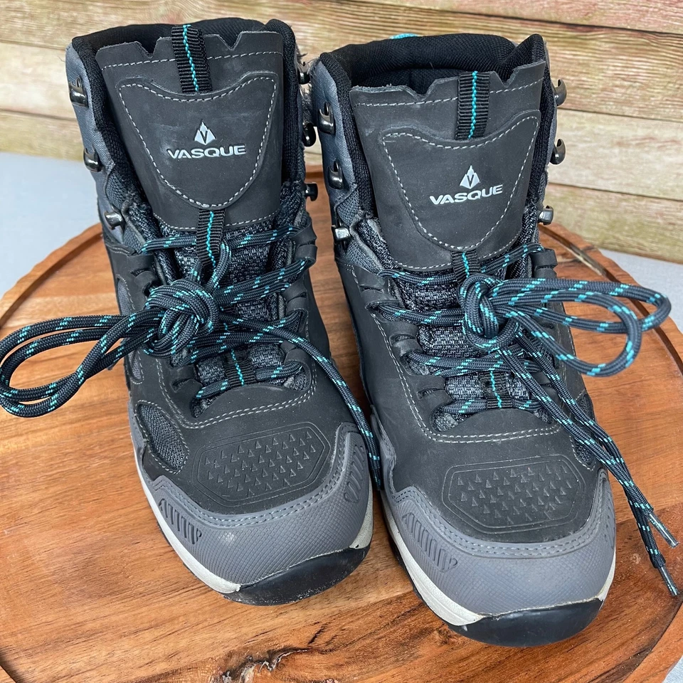 Vasque Botas de Senderismo Juveniles 6 Gris Brisa AT Ultradry Zapatos Impermeables Trail Usadas en Excelente Condición Foto 2 de 4