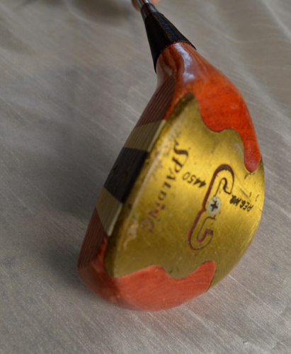 Spalding Tee Flite Driver 3 Wood 42 inch vintage golf club Reg No. 4450 - Picture 2 of 16