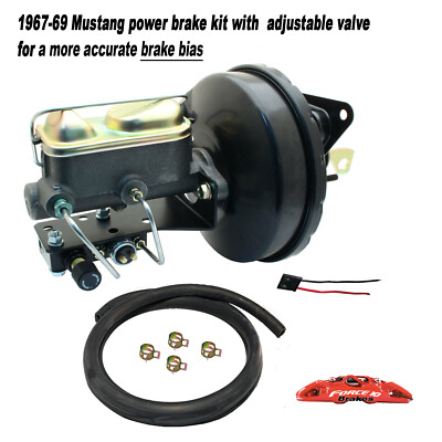 1967-70 MUSTANG -cougar Power Brake Booster W/Master & Einstellbar Ventil