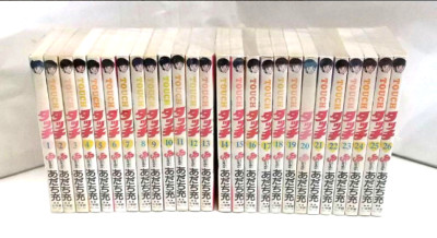 Touch Vol.1-26 Complete Full Comics Manga Set Mitsuru Adachi Japanese Ver