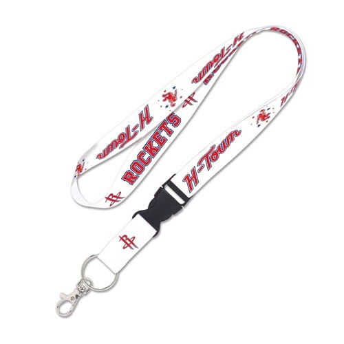 HOUSTON ROCKETS 2023 CITY EDITION LANYARD DETACHABLE BUCKLE NEW WINCRAFT ๐