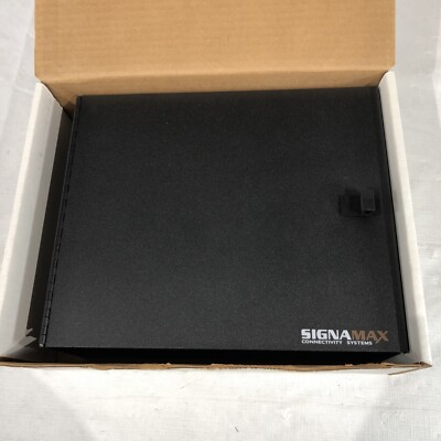 Signamax WFE2-B  2-Module Fiber Optic Wall Mount Enclosure, Black, NIB