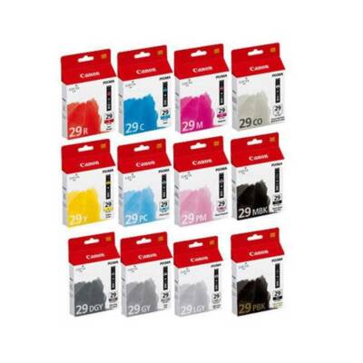 Original Canon PGI-29 Color Tintenpatronen für Canon Pixma Pro 1 Drucker Posten