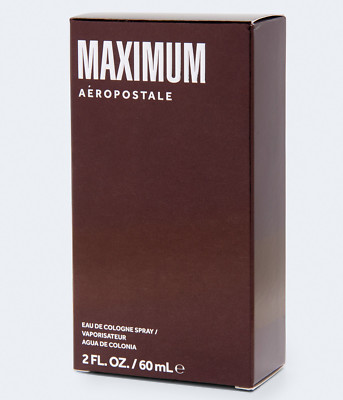 Aeropostale Maximum Men's Cologne Fragrance Spray New in Box 2.0 oz / 60mL