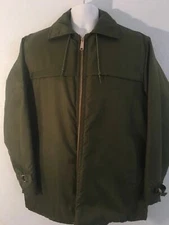 Vintage L.L. Bean Men's M Flotation Device Jacket Coat 1976 Pristine Ice Fishing
