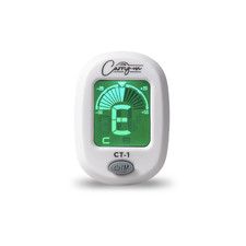 Carry-on CT-1 Clip-on Tuner, weiß, Batterie, für Gitarre, Bass, Ukulele