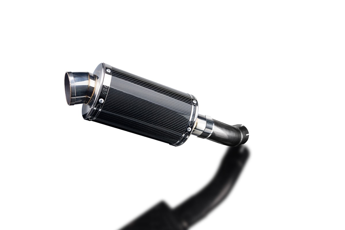 Kawasaki Z900 Delkevic Aftermarket Slip on Ds70 9