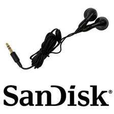 Genuine Sandisk Wired In-Ear Sport Hifi Earphone Earbuds Over Ear Hook Earbuds