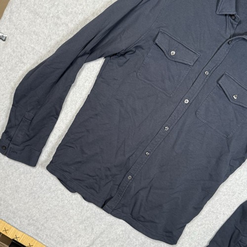 Vuori Herren Langarm Ace Button Down Ink Navy Blau Größe Small - Bild 4 von 13