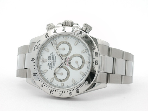 Rolex Daytona White Dial Chronograph Stainless Steel Automatic...