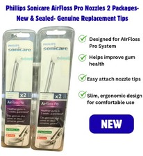Philips Sonicare AirFloss Pro Nozzles   2 Packages