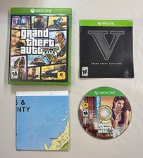 Grand Theft Auto V Premium Edition Xbox One, 2014 - CIB w/ Map - Tested