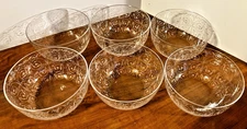 Princess House ? Crystal Soup, Salad, Cereal Bowls. Set Of 6