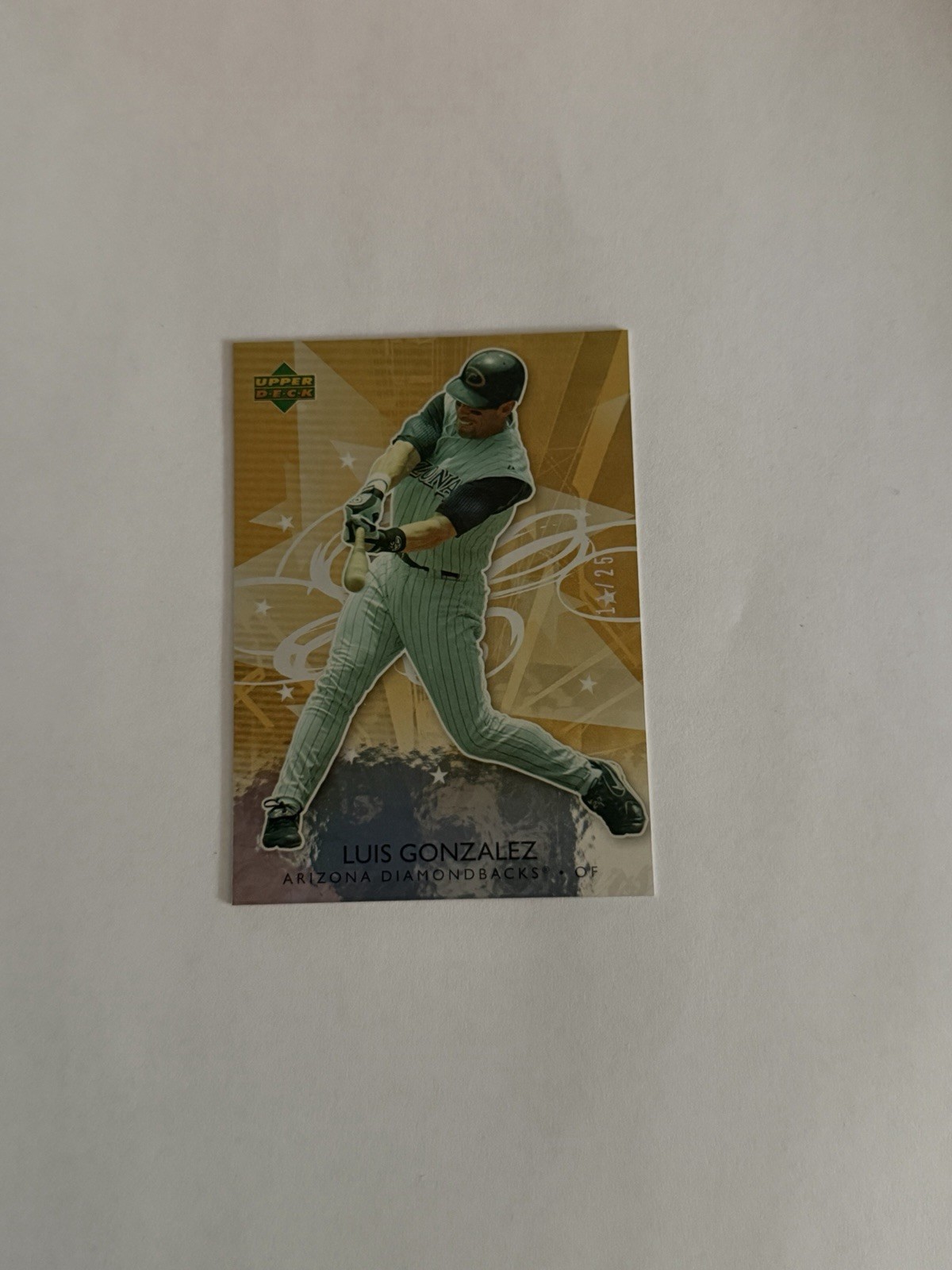 2006 Upper Deck Future Stars - Luis Gonzalez #4 Gold /25