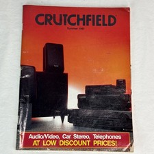 Vintage Crutchfield Summer 1992 Catalog Preow...