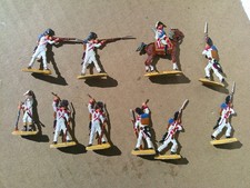 Napoleonic, French Swiss Grenadier infantry, Lead flats well painted, JL