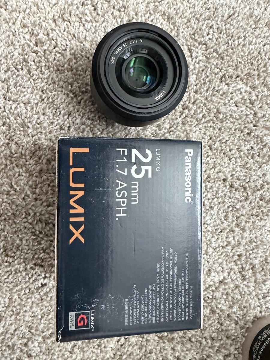 Panasonic Lumix G 25mm f/1.7 ASPH Lens | eBay