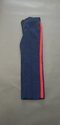 USMC Marine Corps Men's Dress Blue Wool Trousers  w Blood Stripe size 34L