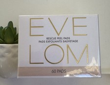 Image of EVE LOM Rescue Peel Pads Exfoiliants 60 Pads Exfoliating Sealed Box Brand New