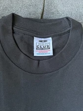 Pro Club Heavyweight T-Shirt Black Medium 100% Cotton Mens Short Sleeve Tee NWT